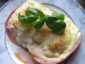 Tomaten-Schinkentoast - Rezept