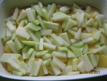 Kartoffel-Kohlrabi-Gratin - Rezept