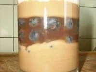 Rezept: Dunkles Joghurt-Schichtdessert Dunkles Joghurt-Schichtdessert - Rezept