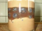 Rezept: Dunkles Joghurt-Schichtdessert Dunkles Joghurt-Schichtdessert - Rezept