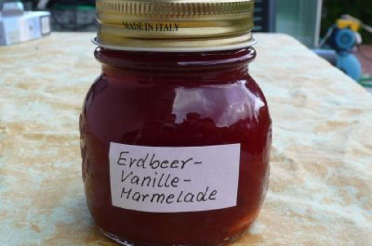 Bilder für Marmelade: Erdbeer - Vanille - Rezept