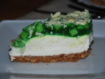 Rezept: Grüne Apfel-Joghurt- Schnitten Grüne Apfel-Joghurt- Schnitten - Rezept