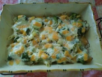 Rezept: Brokkoli-Nudelauflauf Brokkoli-Nudelauflauf - Rezept