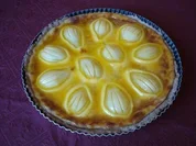 Rahm - Birnenkuchen - Rezept