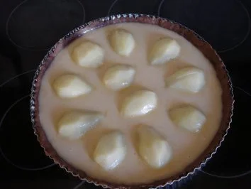 Rezept: Rahm - Birnenkuchen Bild Nr. 2 Rahm - Birnenkuchen - Rezept - Bild Nr. 2