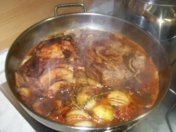 Rezept: Kassler - Schweinenacken - Schmorbraten Bild Nr. 7 Kassler - Schweinenacken - Schmorbraten - Rezept - Bild Nr. 7