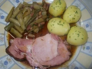 Rezept: Kassler - Schweinenacken - Schmorbraten Kassler - Schweinenacken - Schmorbraten - Rezept