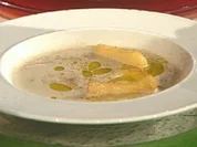 Maronensuppe mit karamellisiertem Chiliapfel á la Kleeberg - Rezept