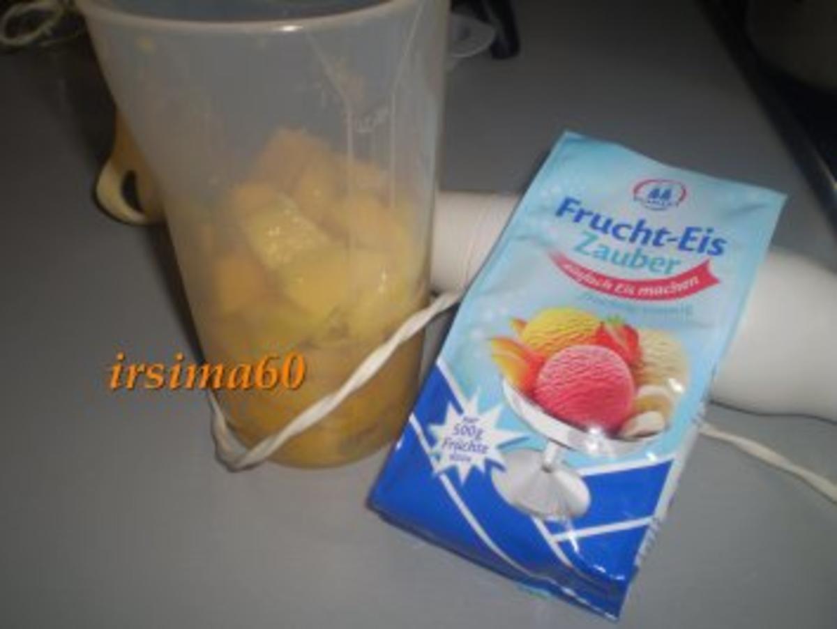 Fruchtiges Mangoeis - Rezept - Bild Nr. 3