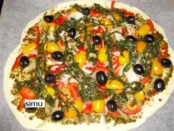 Pizza aus dem Garten - Rezept - Bild Nr. 10