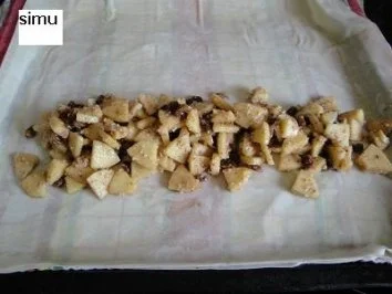 Rezept: Berner Apfelstrudel Bild Nr. 5 Berner Apfelstrudel - Rezept - Bild Nr. 5