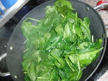 Rezept: Fisch : Kabeljau mit Spinat, ein Traum wird wahr Bild Nr. 5 Fisch : Kabeljau mit Spinat, ein Traum wird wahr - Rezept - Bild Nr. 5