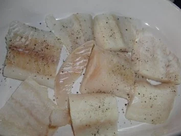 Rezept: Fisch : Kabeljau mit Spinat, ein Traum wird wahr Bild Nr. 6 Fisch : Kabeljau mit Spinat, ein Traum wird wahr - Rezept - Bild Nr. 6