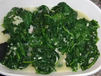 Rezept: Fisch : Kabeljau mit Spinat, ein Traum wird wahr Bild Nr. 7 Fisch : Kabeljau mit Spinat, ein Traum wird wahr - Rezept - Bild Nr. 7