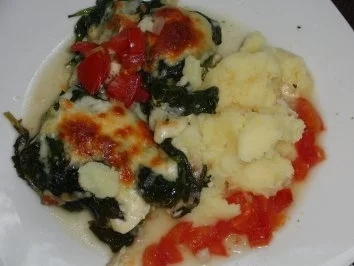 Rezept: Fisch : Kabeljau mit Spinat, ein Traum wird wahr Fisch : Kabeljau mit Spinat, ein Traum wird wahr - Rezept