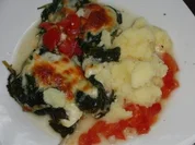 Fisch : Kabeljau mit Spinat, ein Traum wird wahr - Rezept