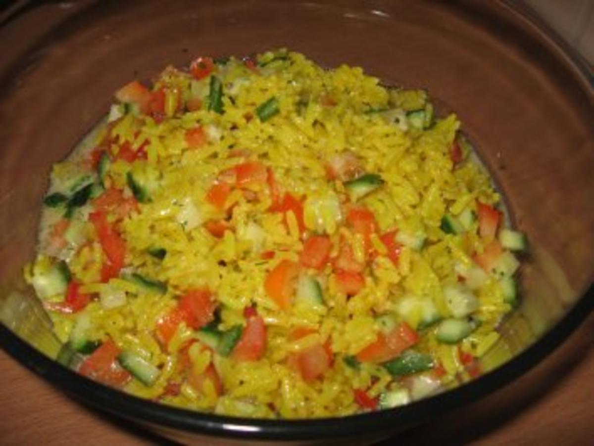 Schneller Curry-Reis-Salat - Rezept - Bild Nr. 2