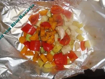 Gemüse: Ofengemüse mediterran - Rezept