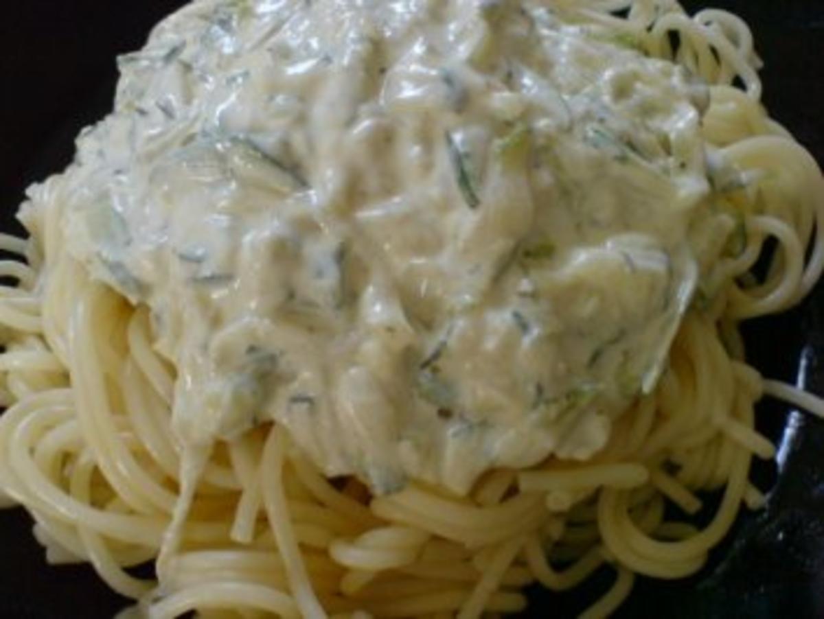 Spaghetti mit leichter Zucchinisoße - Rezept - Bild Nr. 10