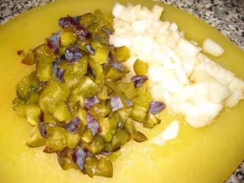 Rezept: Birne und Zwetschge versinken im Grieß-Schoki-Schaum Bild Nr. 6 Birne und Zwetschge versinken im Grieß-Schoki-Schaum - Rezept - Bild Nr. 6