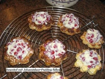 Blätterteig: PUDDING - FRUCHT - BLÜTE - Rezept - Bild Nr. 7