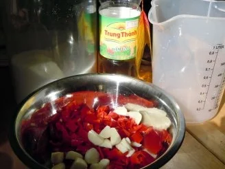 Rezept: Scharfe Chilisauce Bild Nr. 4 Scharfe Chilisauce - Rezept - Bild Nr. 4