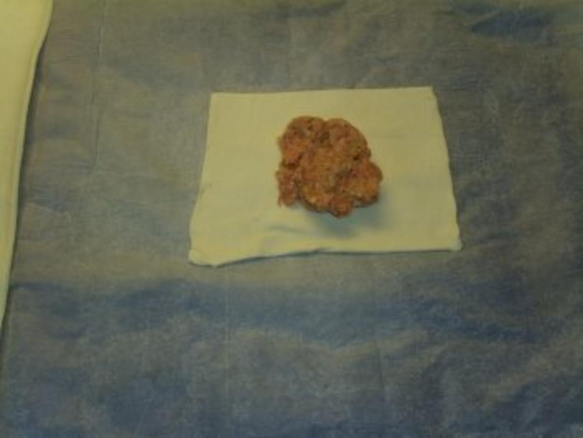 Pikante Kuchen: Blätterteigpäckchen mit Hackfleisch - Rezept - Bild Nr. 4