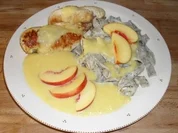 Hähnchenbrust in Mango - Pfirsich - Sauce - Rezept