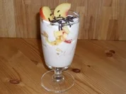 Nektarinen - Schicht - Creme - Rezept