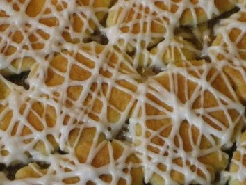 Apfel hinter Gitter - Rezept