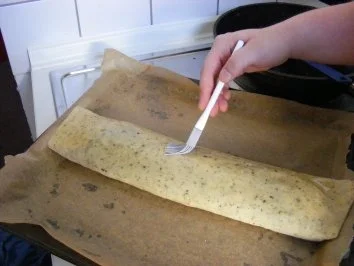 Zwiebel-Champignons-Strudel - Rezept - Bild Nr. 3