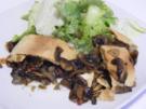 Zwiebel-Champignons-Strudel - Rezept