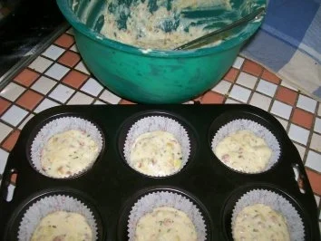 Snack...Herzhafte Muffins - Rezept - Bild Nr. 4