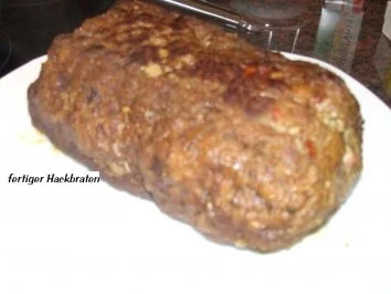 Rezept: Fleisch: HACKBRATEN Bild Nr. 3 Fleisch: HACKBRATEN - Rezept - Bild Nr. 3