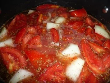 Die 183.639 Tomatensuppe - Rezept - Bild Nr. 3