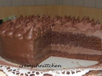 Rezept: Schoko - Trüffel - Torte Bild Nr. 2 Schoko - Trüffel - Torte - Rezept - Bild Nr. 2