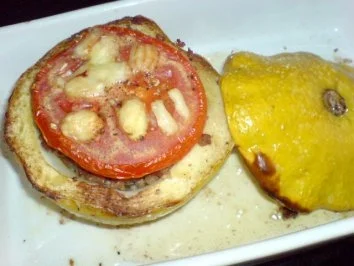 Rezept: Überbackene Zucchini Überbackene Zucchini - Rezept