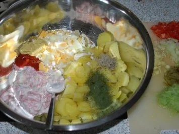 Monsch`s Sächsischer Kartoffelsalat - Rezept - Bild Nr. 4