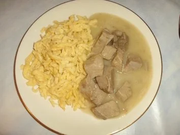 Rezept: " eingemachtes Kalbfleisch " " eingemachtes Kalbfleisch " - Rezept