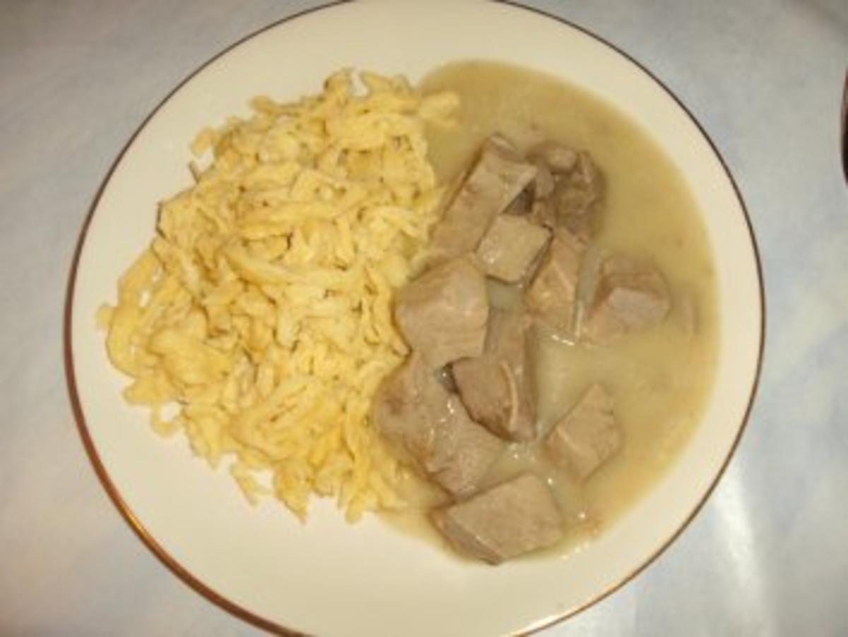 Bilder für eingemachtes Kalbfleisch  - Rezept