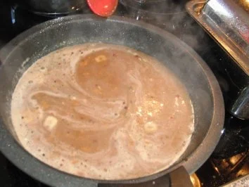 Schwein : Schweinelendchen bei 80 Grad, mit buttergeschwenkten Bohnen - Rezept - Bild Nr. 4