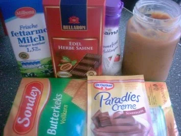 Rezept: Schnelle Schokopudding Torte - ohne Backen Bild Nr. 2 Schnelle Schokopudding Torte - ohne Backen - Rezept - Bild Nr. 2