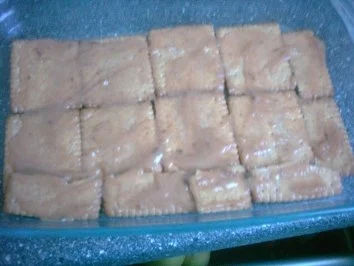 Rezept: Schnelle Schokopudding Torte - ohne Backen Bild Nr. 3 Schnelle Schokopudding Torte - ohne Backen - Rezept - Bild Nr. 3