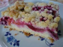 Reste-Pflaumenkuchen - Rezept