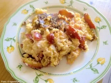 Rezept: Zwetschgen-Grießauflauf Bild Nr. 2 Zwetschgen-Grießauflauf - Rezept - Bild Nr. 2