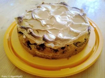 Rezept: Zwetschgen-Baiser-Torte Zwetschgen-Baiser-Torte - Rezept