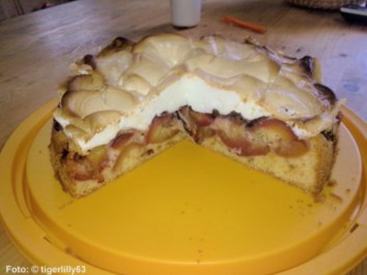 Zwetschgen-Baiser-Torte - Rezept mit Bild - kochbar.de