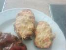 Überbackene Kartoffelhälften - Rezept