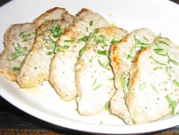 Farfalle an Gemüse-Pfifferlingsoße mit Gorgonzola und feinen Minutensteaks - Rezept - Bild Nr. 6