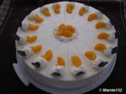 Quarksahnetorte mit Mandarinen - Rezept